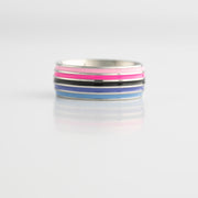 Omnisexual Stainless Steel Pride Ring