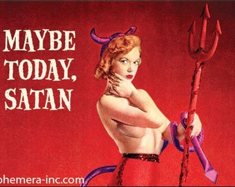 Maybe today, Satan Fridge