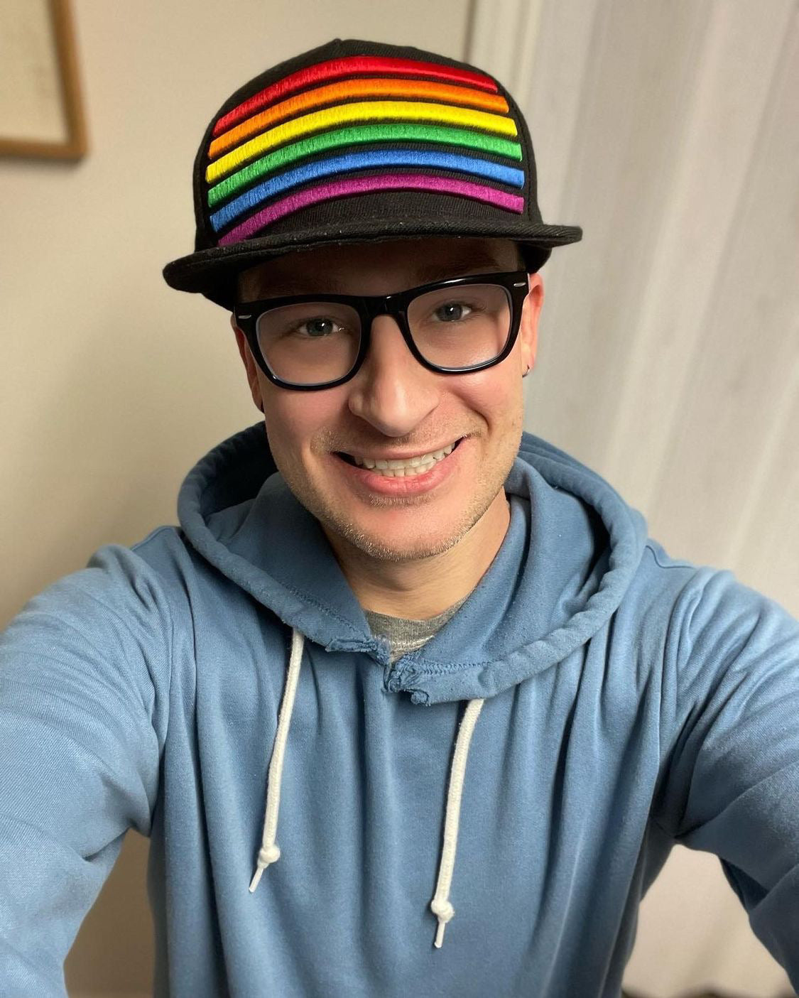 LGBT Pride Rainbow Snap Back Hat