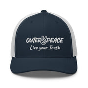Outer Peace Live Your Truth Trucker Cap