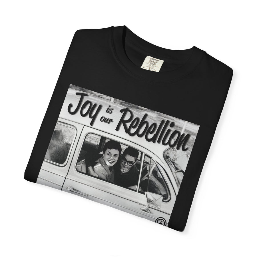 Joy is Our Rebellion Vintage Photograph T-Shirt