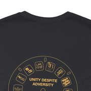 Unity Despite Adversity - Feeding America Fundraiser Tee - Unisex Jersey Short Sleeve T-Shirt