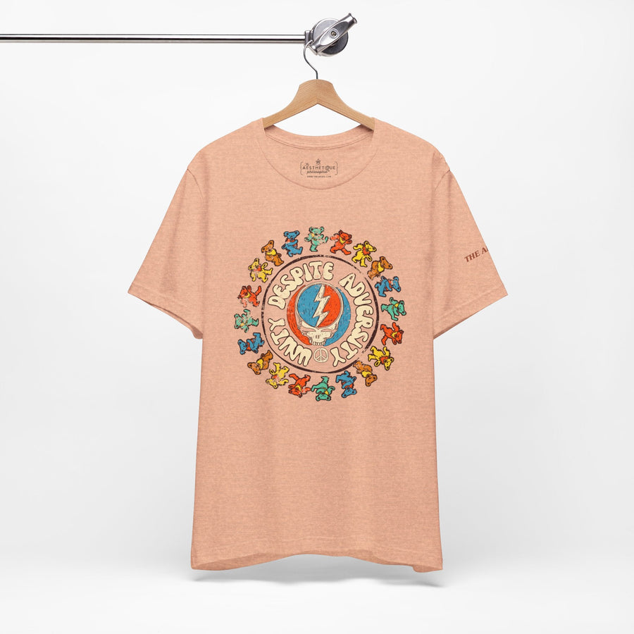 Unity Despite Adversity - Feeding America Fundraiser Tee - Unisex Jersey Short Sleeve T-Shirt