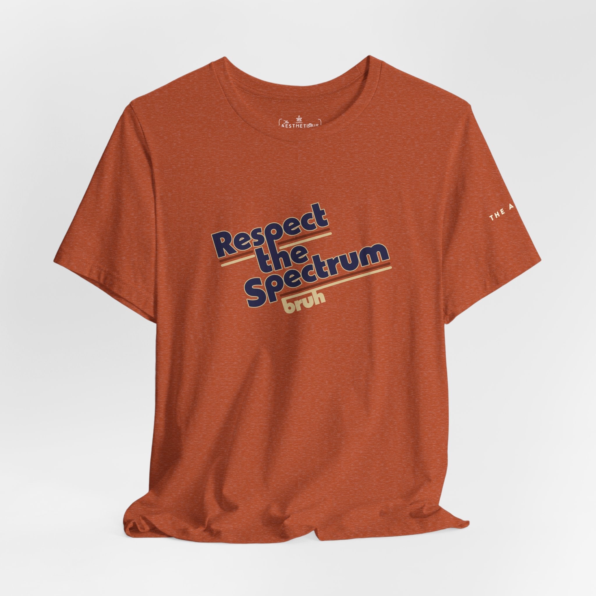 Respect the Spectrum, Bruh - Adult Unisex Jersey T-Shirt