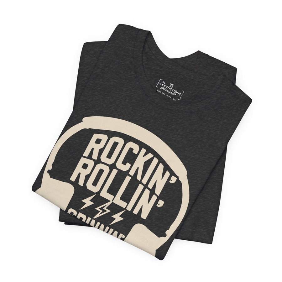 Rockin' Rollin' Spinnin' Stimmin'- Adult Unisex Jersey T-Shirt