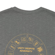 Unity Despite Adversity - Feeding America Fundraiser Tee - Unisex Jersey Short Sleeve T-Shirt