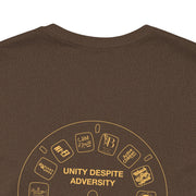 Unity Despite Adversity - Feeding America Fundraiser Tee - Unisex Jersey Short Sleeve T-Shirt