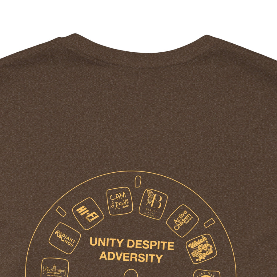 Unity Despite Adversity - Feeding America Fundraiser Tee - Unisex Jersey Short Sleeve T-Shirt