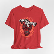 Neuro Inferno - AuDHD Burnout - Patrick Casale - Adult Unisex Jersey T-Shirt (Ships Internationally)