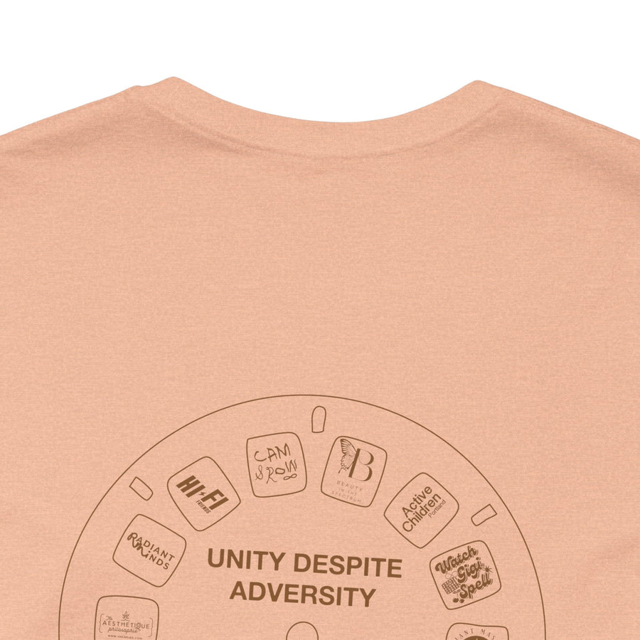 Unity Despite Adversity - Feeding America Fundraiser Tee - Unisex Jersey Short Sleeve T-Shirt
