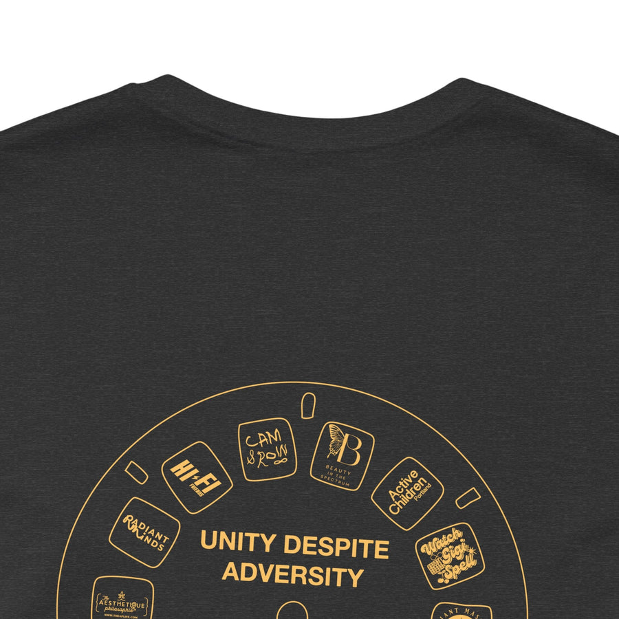 Unity Despite Adversity - Feeding America Fundraiser Tee - Unisex Jersey Short Sleeve T-Shirt
