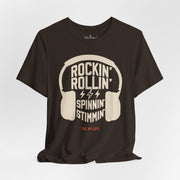 Rockin' Rollin' Spinnin' Stimmin'- Adult Unisex Jersey T-Shirt