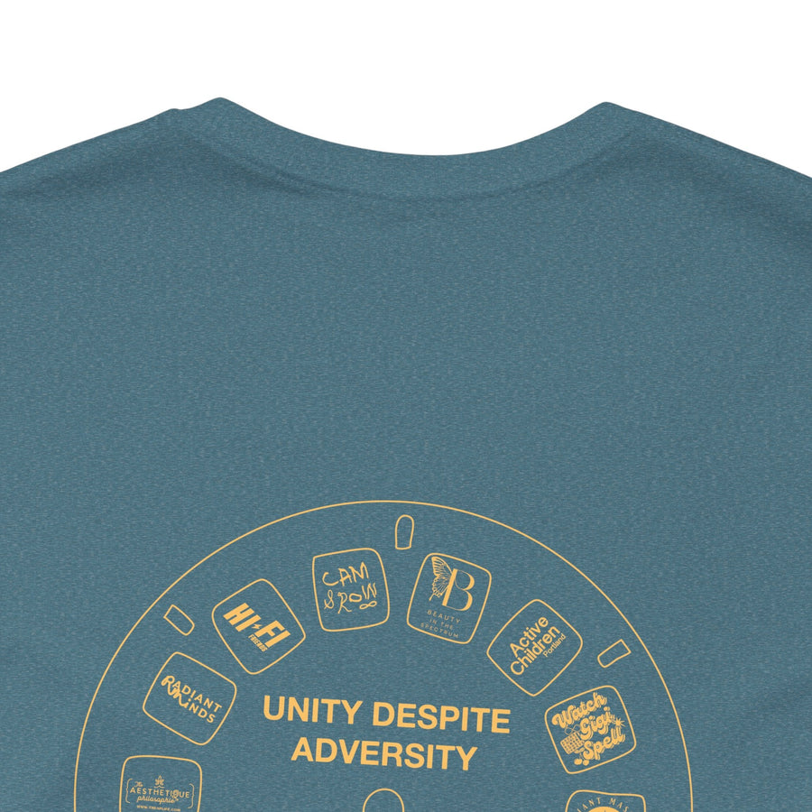 Unity Despite Adversity - Feeding America Fundraiser Tee - Unisex Jersey Short Sleeve T-Shirt