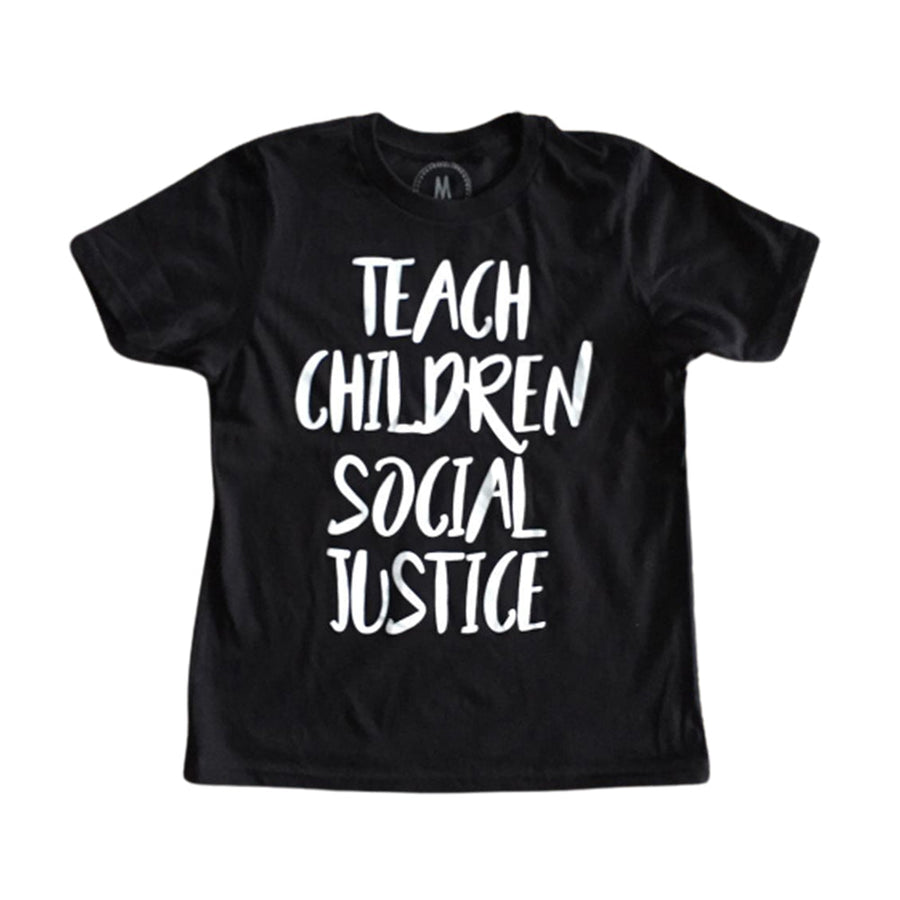 Teach Children Social Justice Kids T-Shirt