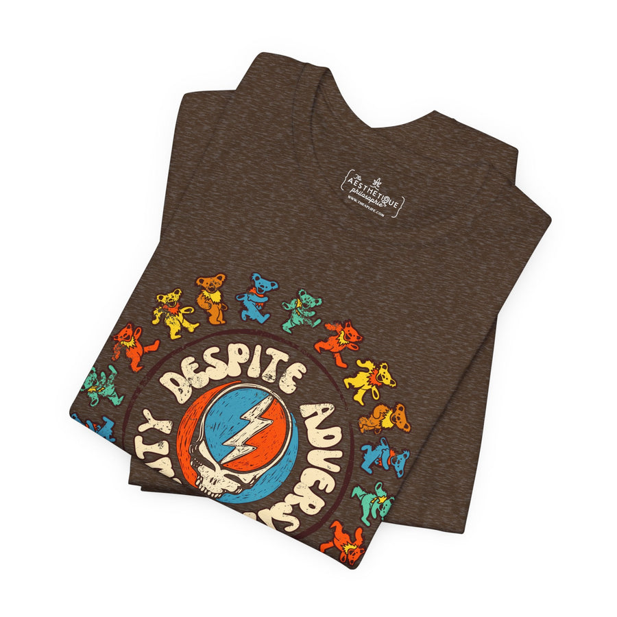 Unity Despite Adversity - Feeding America Fundraiser Tee - Unisex Jersey Short Sleeve T-Shirt