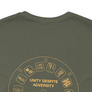 Unity Despite Adversity - Feeding America Fundraiser Tee - Unisex Jersey Short Sleeve T-Shirt