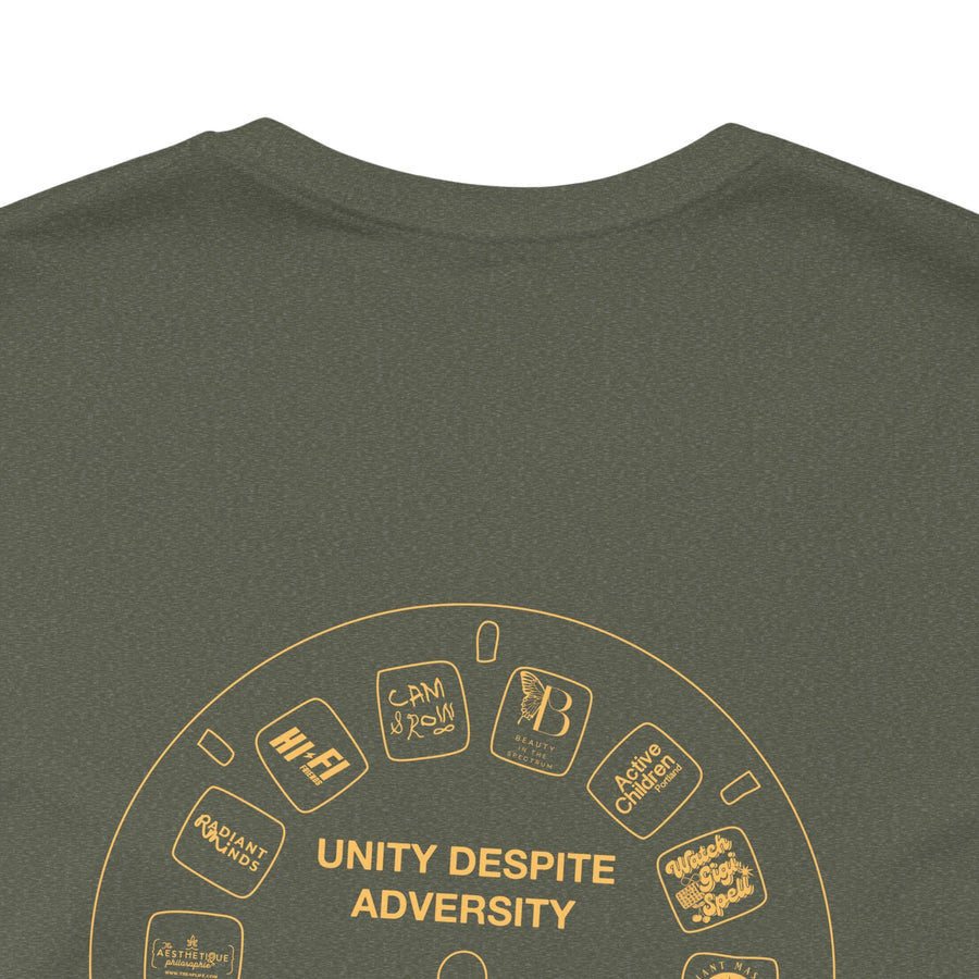 Unity Despite Adversity - Feeding America Fundraiser Tee - Unisex Jersey Short Sleeve T-Shirt