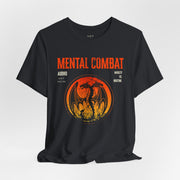 Mental Combat AuDHD Burnout - Adult Unisex Jersey T-Shirt
