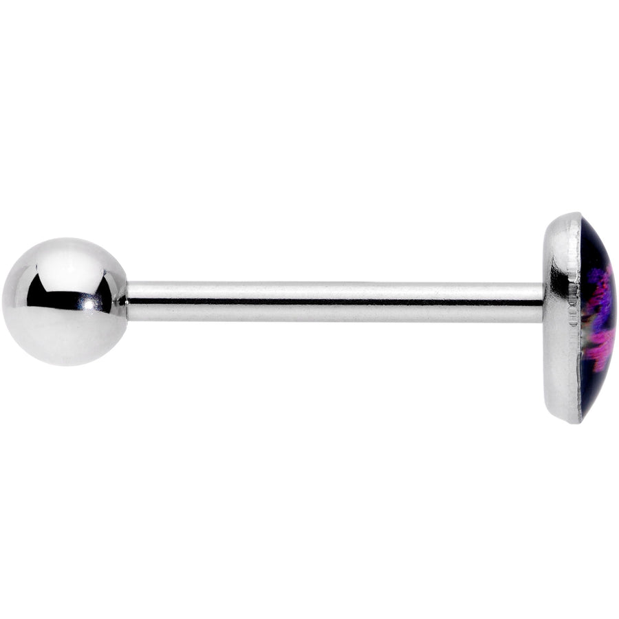 Lesbian Love Heart Barbell Tongue Ring