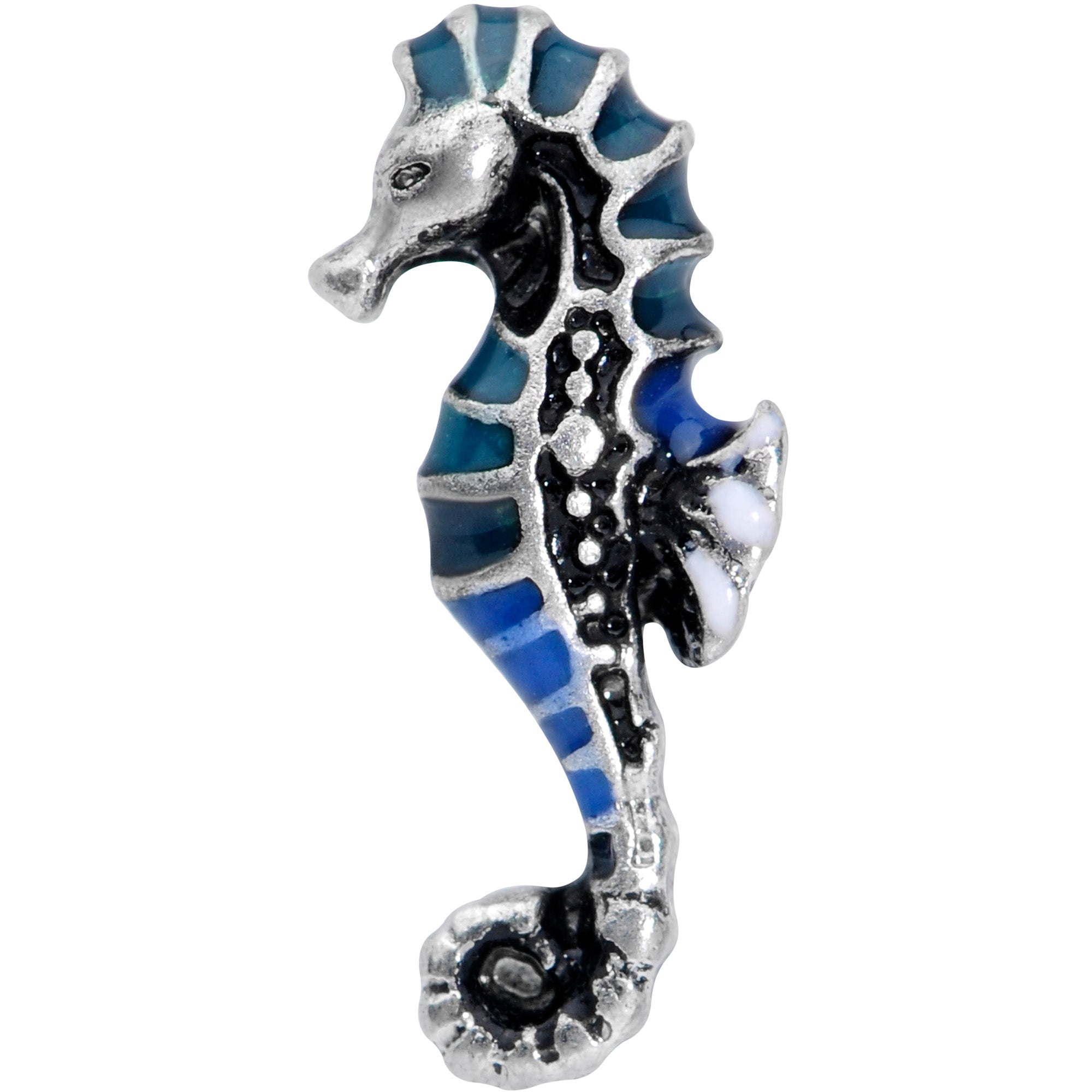 16G 5/16 Nautical Seahorse Labret Monroe Tragus