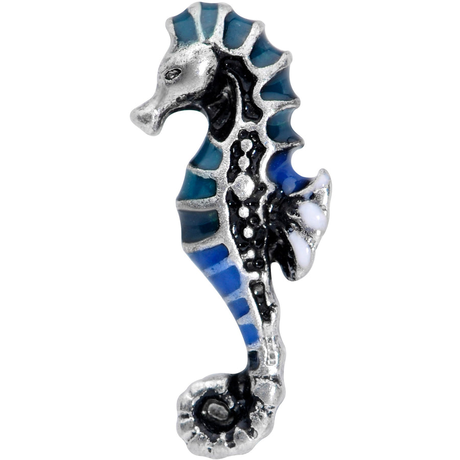 16G 5/16 Nautical Seahorse Labret Monroe Tragus