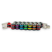 Rainbow LGBTQIA+ Pride Stainless Steel Bike Chain Bracelet