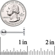 Pride Rainbow Stripes Butterfly Barbell Tongue Ring