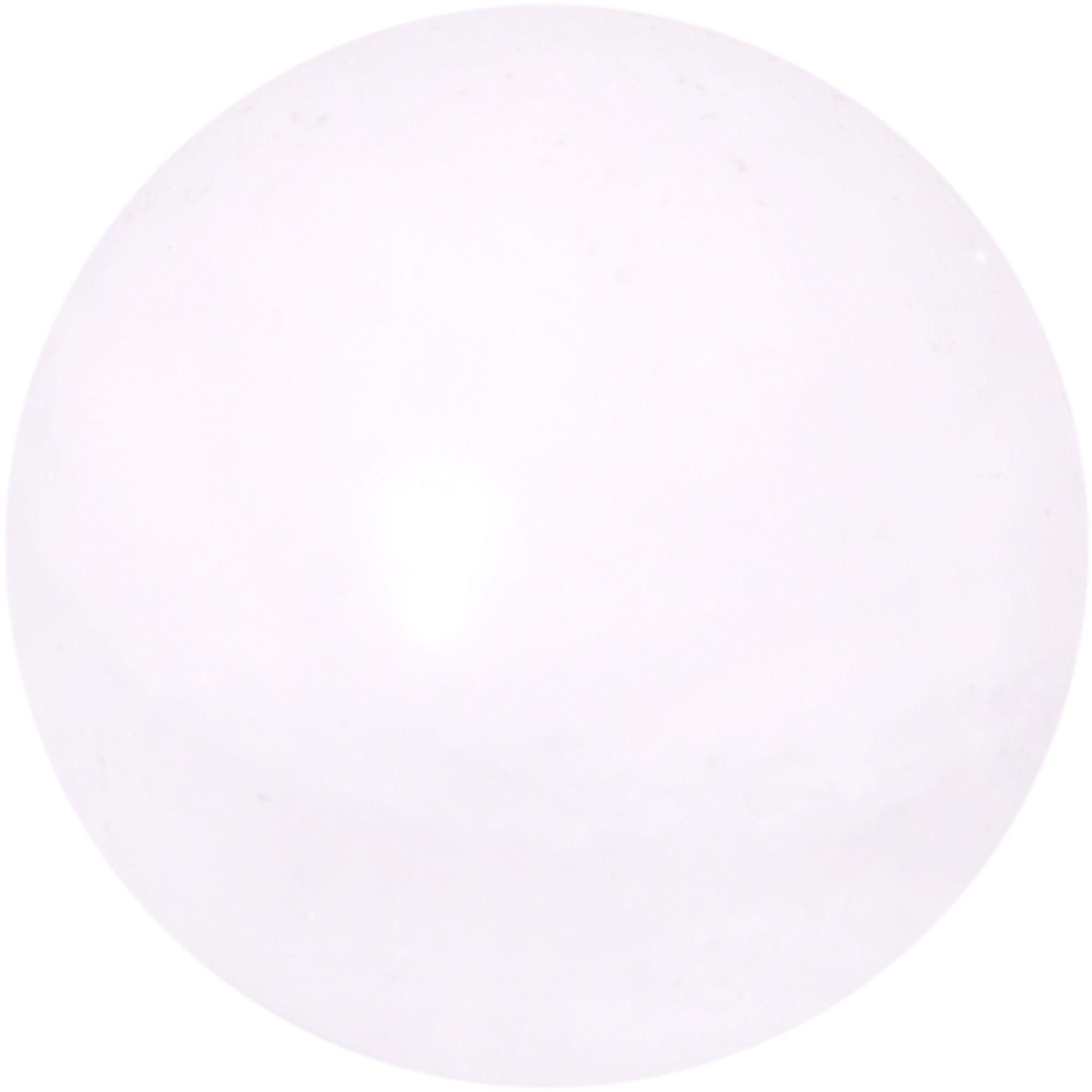 Pink Synthetic Light Rose Quartz Barbell Tongue Ring