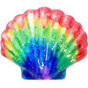 16G 1/4 Gold Tone Rainbow Scallop Shell Cartilage Tragus Earring