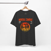 Mental Combat AuDHD Burnout - Adult Unisex Jersey T-Shirt