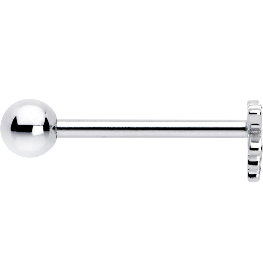 Dragonfly Colors Barbell Tongue Ring