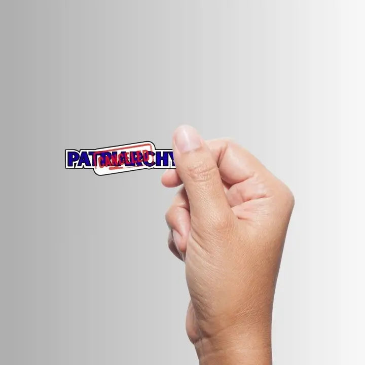 "Cancel the Patriarchy" Political Feminist Sticker