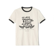 Dude ... That Flaps - Stimming Positivity - Adult  Unisex Ringer T-Shirt