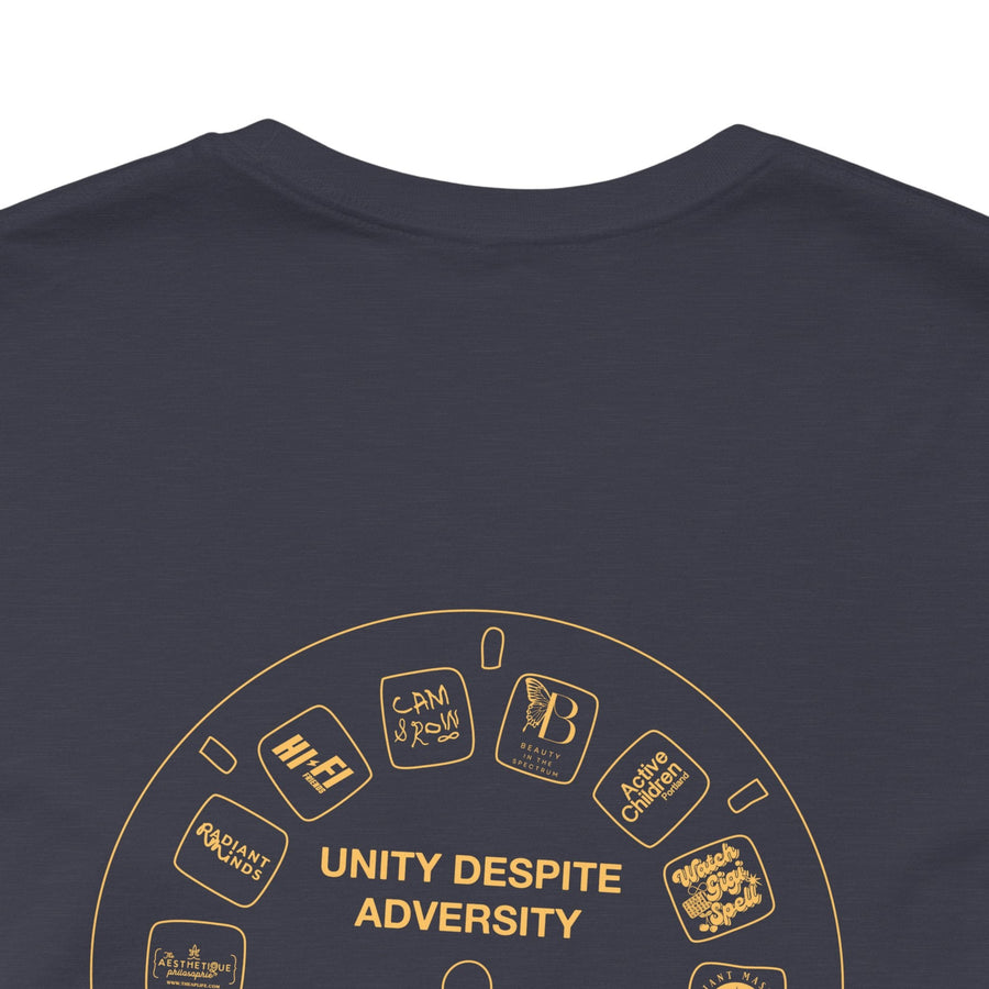 Unity Despite Adversity - Feeding America Fundraiser Tee - Unisex Jersey Short Sleeve T-Shirt