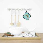 Rainbow in Clouds Pot Holders - Set of 2 - Heat-Resistant Kitchen Essentials BB6789PTHD