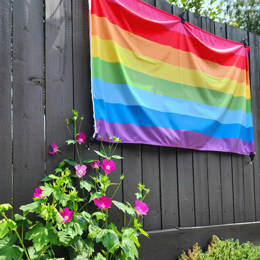 Original 8 Stripe Gilbert Baker Rainbow Pride Flag