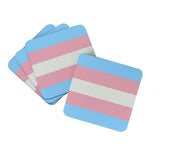 Transgender Pride Foam Coaster
