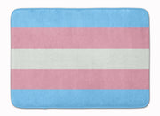 Transgender Pride Machine Washable Memory Foam Mat