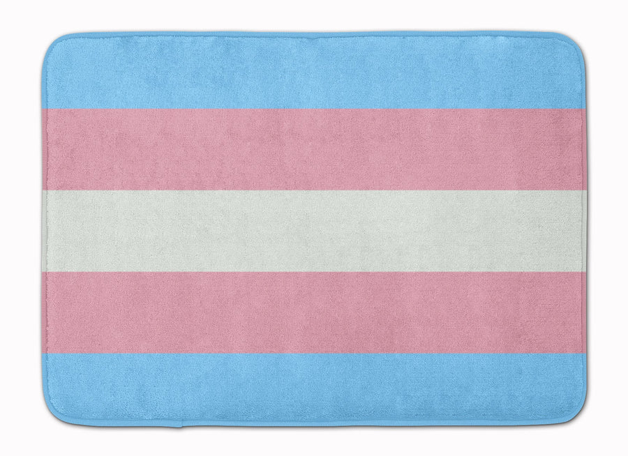 Transgender Pride Machine Washable Memory Foam Mat