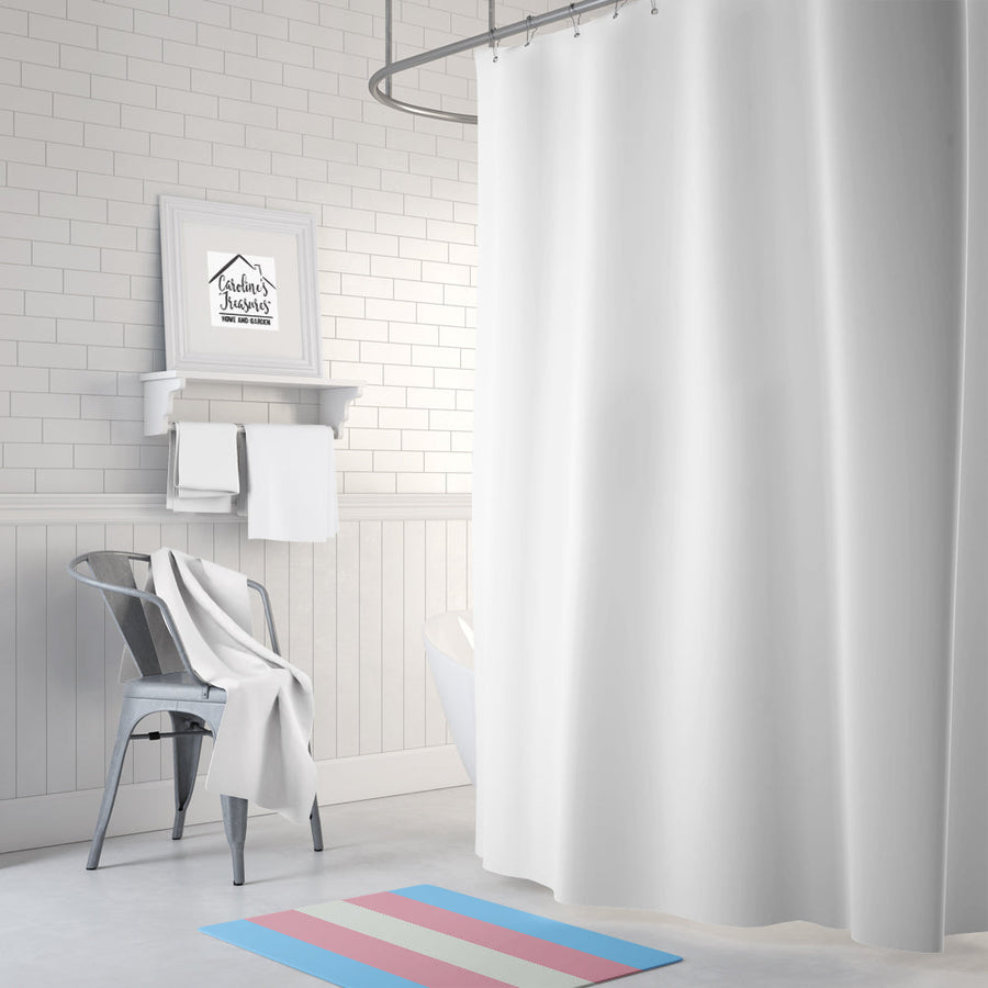 Transgender Pride Machine Washable Memory Foam Mat