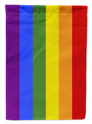 Rainbow Pride Garden Flag – LGBTQ+ Outdoor Yard Decor