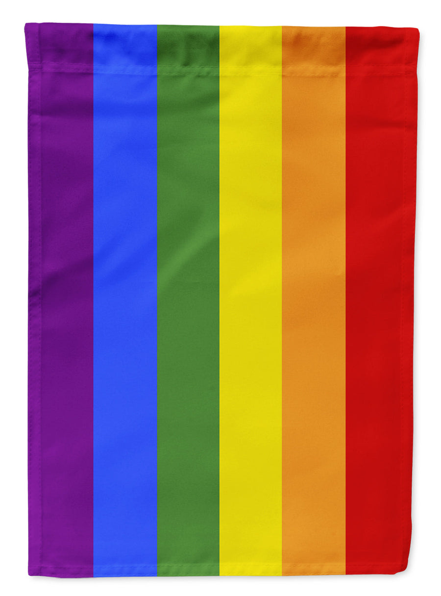 Rainbow Pride Garden Flag – LGBTQ+ Outdoor Yard Decor
