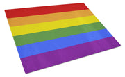 Gay Pride Glass Cutting Boards – Durable, Decorative Kitchen Art Large