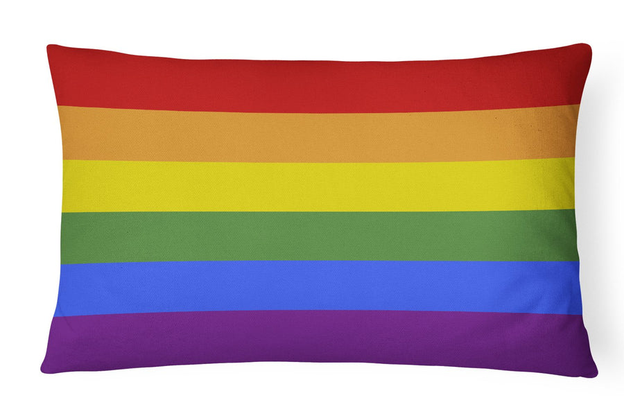Gay Pride Canvas Fabric Decorative Pillow