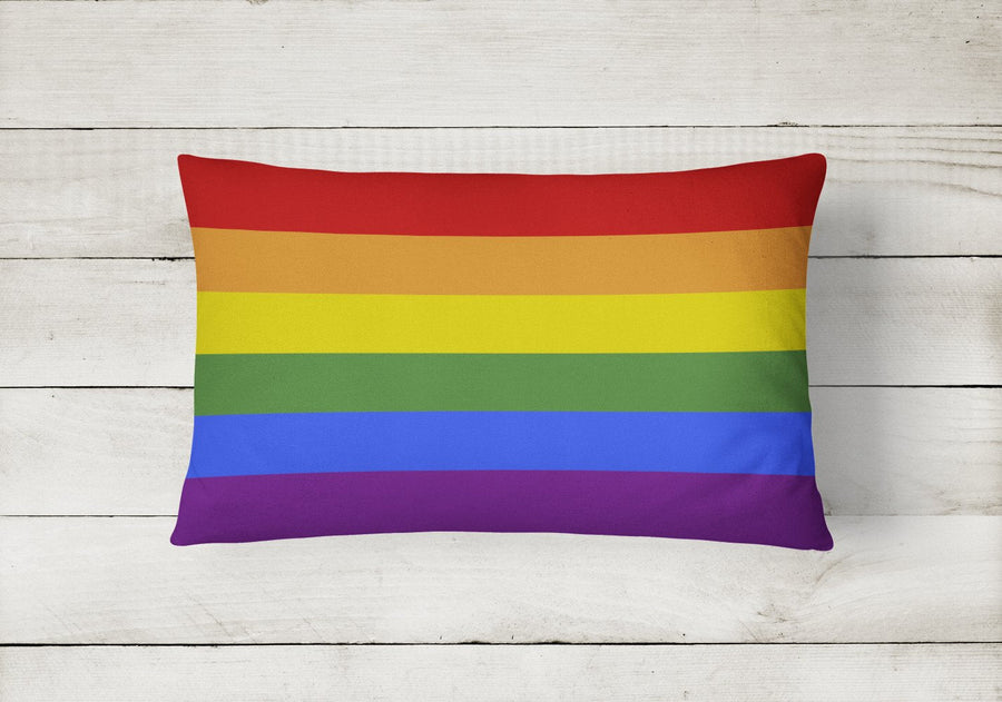 Gay Pride Canvas Fabric Decorative Pillow