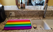 Gay Pride before 1978 Dish Drying Mat – Absorbent, Artistic Kitchen Essentials
