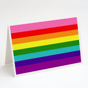 Gay Pride before 1978 Greeting Cards -  Blank Note Cards – 8-Pack of Artist-Designed Cards with Envelopes
