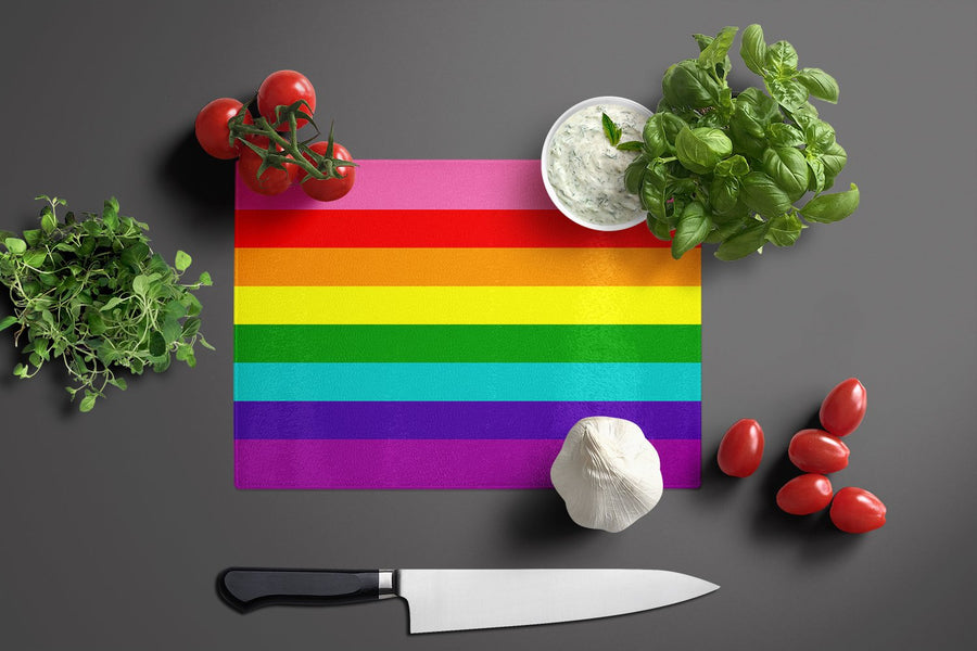 Gay Pride before 1978 Glass Cutting Boards – Durable, Decorative Kitchen Art Large