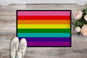 Gay Pride before 1978 Doormat - 18x27 Decorative Floor Mat – Indoor/Outdoor Rug with Artistic Flair