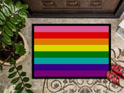 Gay Pride before 1978 Doormat - 18x27 Decorative Floor Mat – Indoor/Outdoor Rug with Artistic Flair